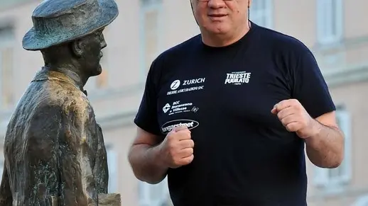 Foto BRUNI TRieste 23.09.2011 Biagio Chinese, ex pugile