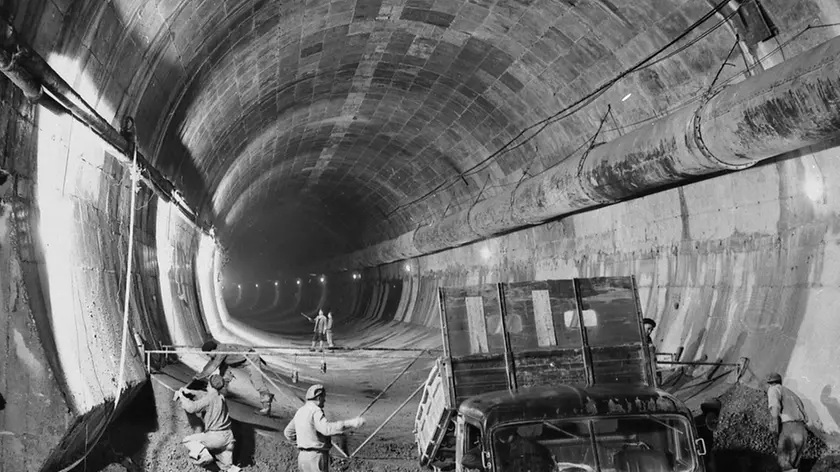 I lavori di costruzione della linea di “cintura”, durati dal ’59 al 1982