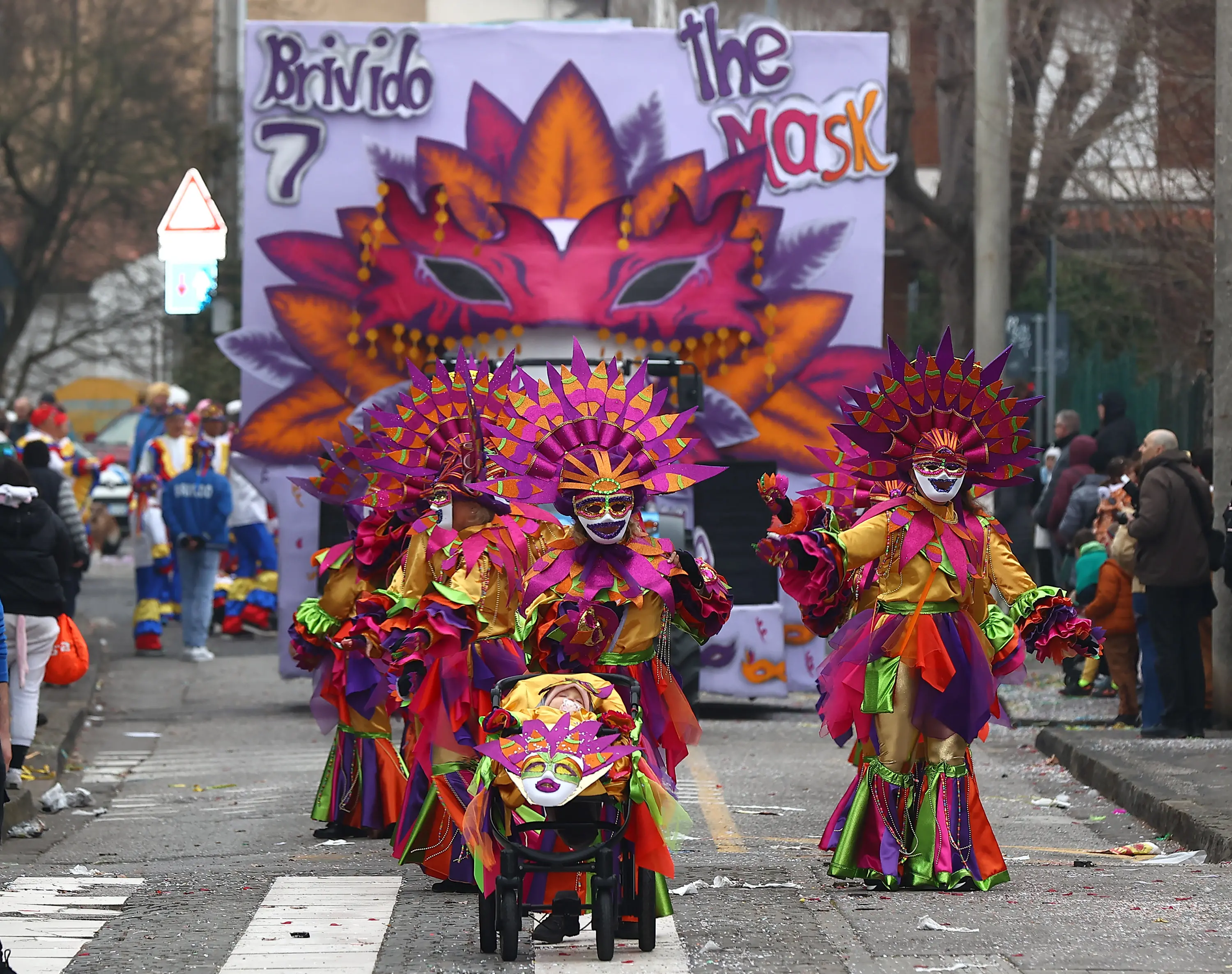Lasorte Trieste 19/02/23 - Muggia, Carnevale, Brivido, The Mask