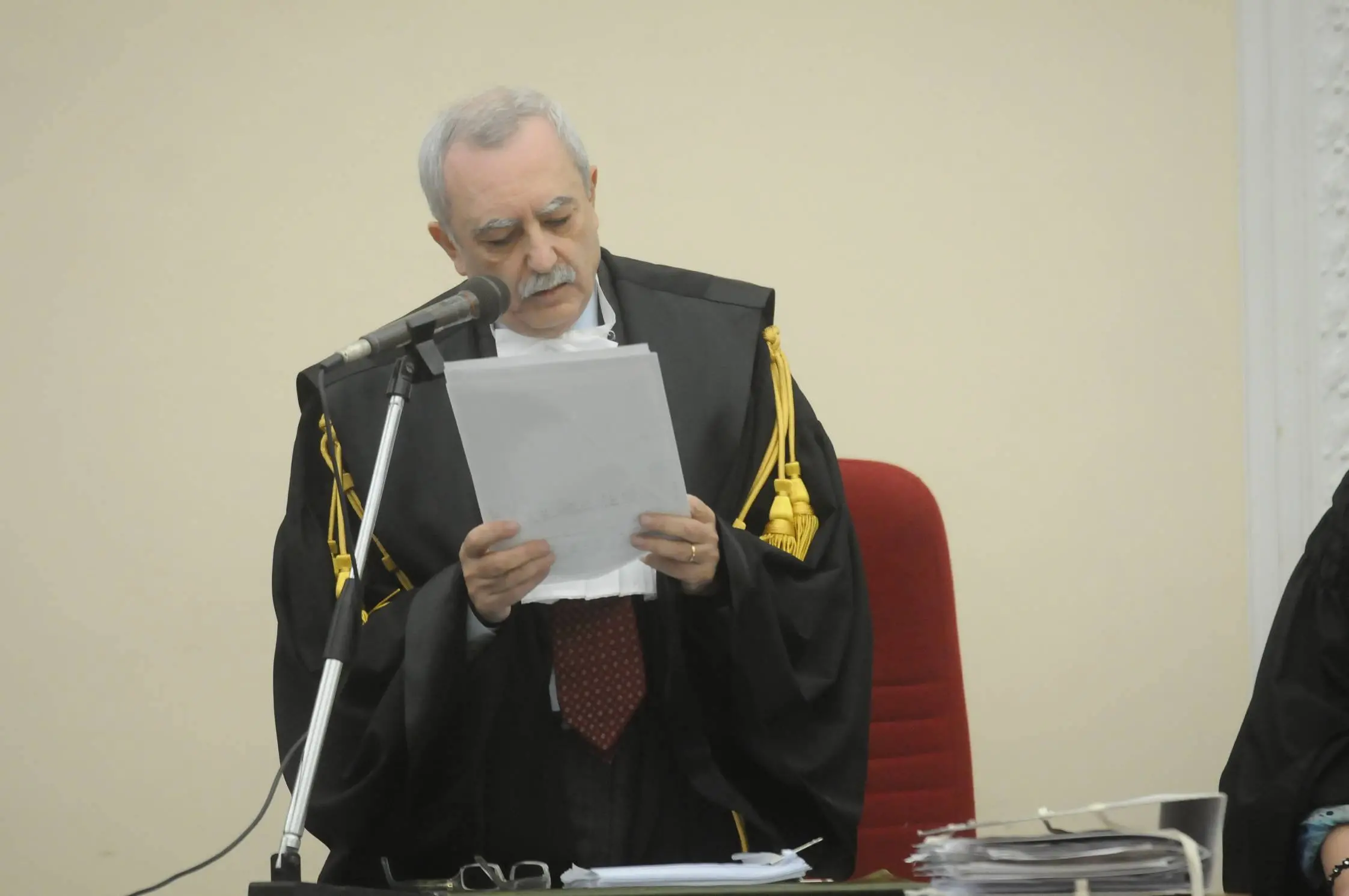 Il presidente del Tribunale di Trieste Matteo Trotta