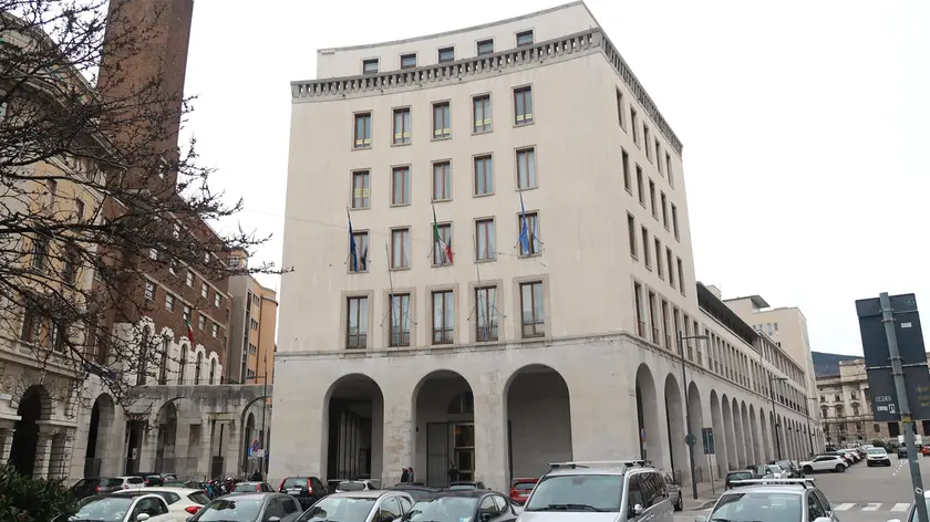 Il palazzo del Consiglio regionale a Trieste