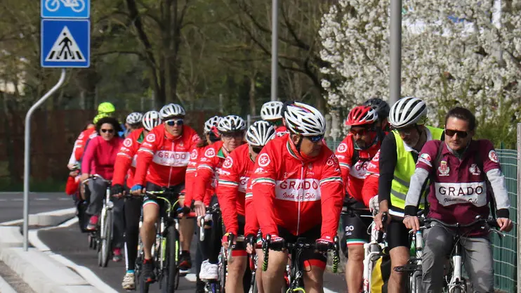 Bonaventura Monfalcone-06.04.2019 Ciclolonga Grado-Graz-Turriaco-foto di Katia Bonaventura