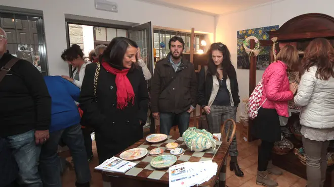 Lasorte Trieste 09/10/13 - Via del Sale, Inaugurazione Laboratorio Oggetti Artistici