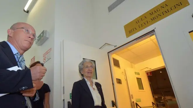 Foto Bruni 26.06.13 Ospedale di Cattinara-aula magna:intitolazione a R.L.Montalcini-Cobello e Piera Montalcini