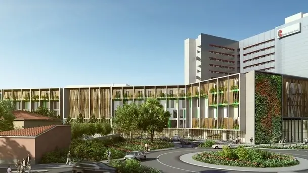 Il rendering del progetto