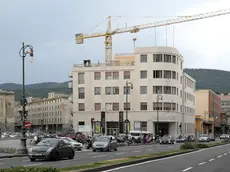 Il cantiere nellw Casa del cinema, ex Casa del lavoratore portuale (Lasorte)