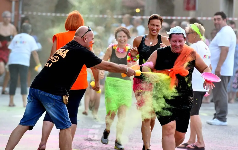 Foto BRUNI 11.08.2018 Muggia: la carneval Run