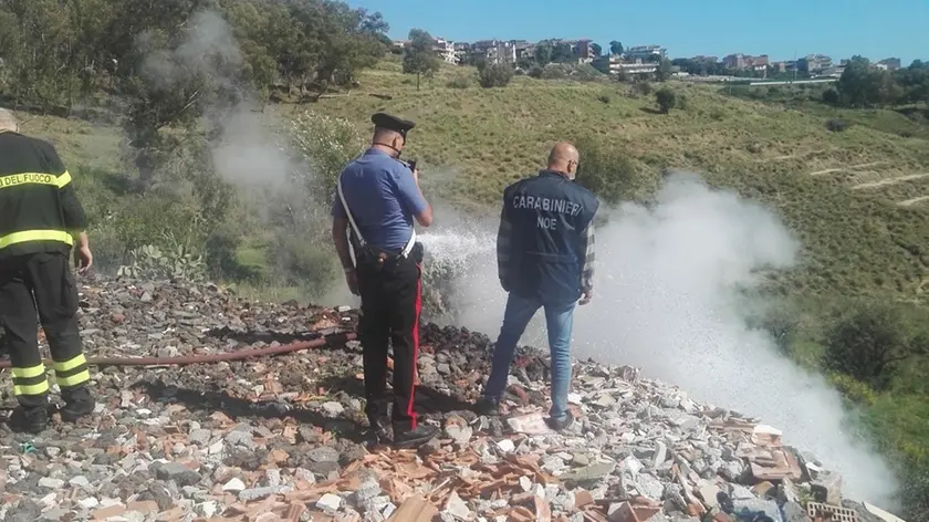 I carabinieri del Noe a Capriva