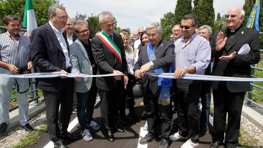 Bonaventura Monfalcone-05.06.2014 Inaugurazione pista ciclabile-Terzo d'Aquileia ed Aquileia-foto di Katia Bonaventura