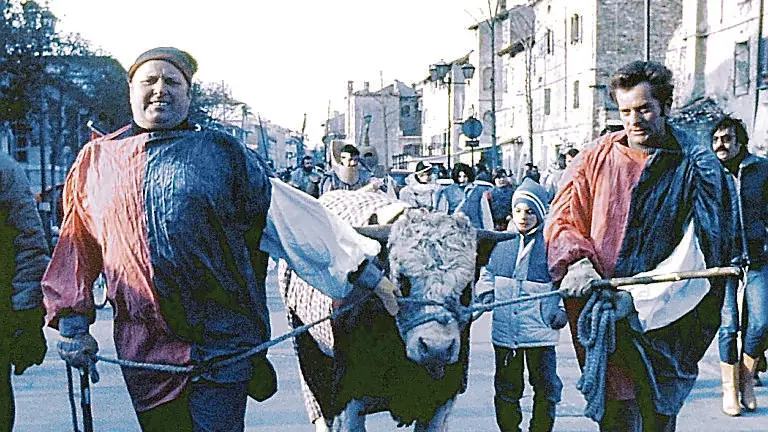 Dall’archivio di Vinicio Patruno un “Manzo’nfiocào” degli anni ’80