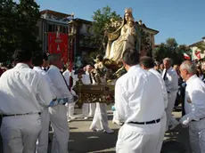Un momento del Perdòn de Barbana