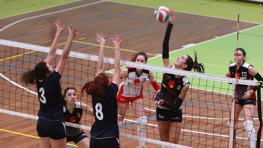 Lasorte Trieste 19/12/15 - Pallavolo, Simagas blu - TIM Music nero