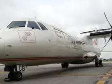 Un aereo all'aeroporto di ronchi