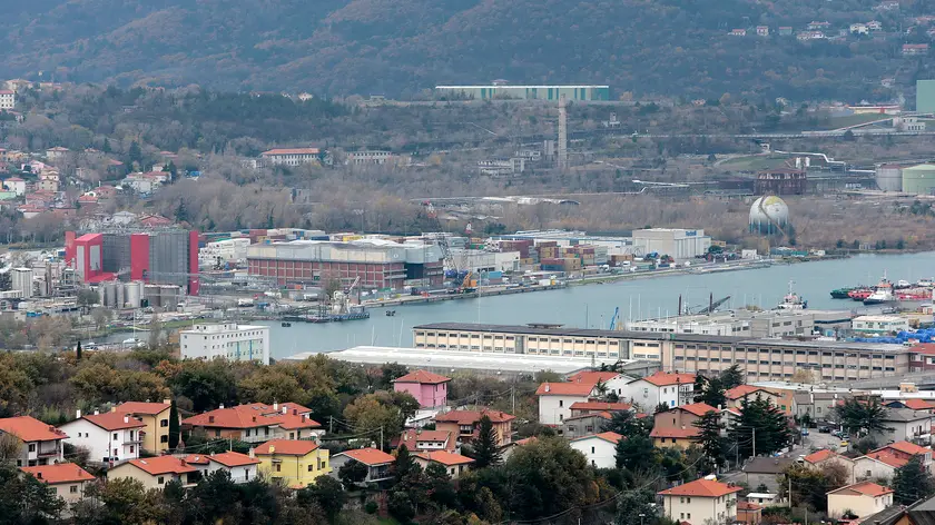 Il Canale navigabile, al cui imbocco sorgerà il futuro terminal multipurpose gestito dall’impresa pubblica ungherese Adria Port. Fotoservizio di Massimo Silvano