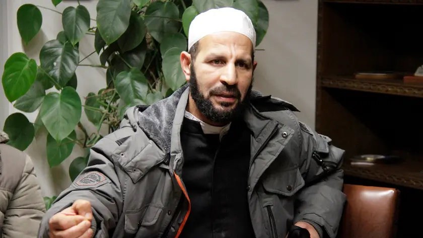 L’imam Abdelmajid Kinani del Centro Darus salaam (Foto Bonaventura)