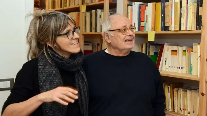 Foto BRUNI 05.01.2018 La libreria di Deborah e Aldo Rovatti