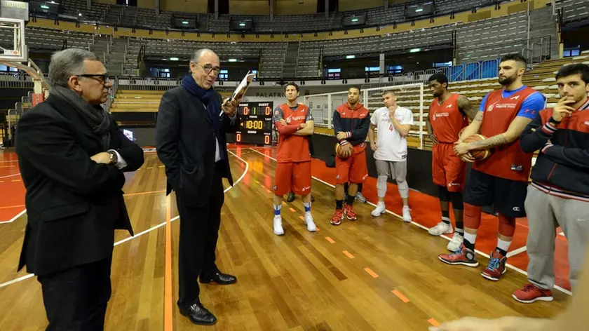 Foto Bruni 05.02.16 Basket Serie A2 Est-Alma TS-Giovanni Marzini,nuovo presidente