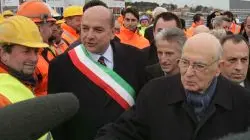 Giorgio Napolitano a Trieste nel 2008