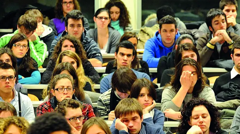 Studenti universitari in una foto di repertorio