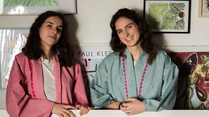 Le due sorelle triestine Giulia e Arianna Suppani