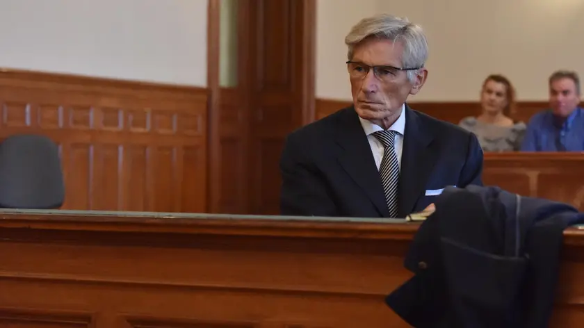 Tomislav Horvatinčić nell’aula del Tribunale (foto da vecernji.hr)