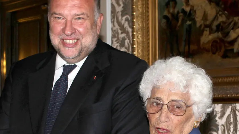 Lasorte Trieste 17/06/14 - Salotto Azzurro, Riconoscimento a Licia De Szombathely