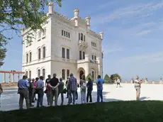 Turisti a Miramare