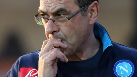 can - Maurizio Sarri allenatore del Napoli