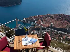 Un locale con vista su Dubrovnik