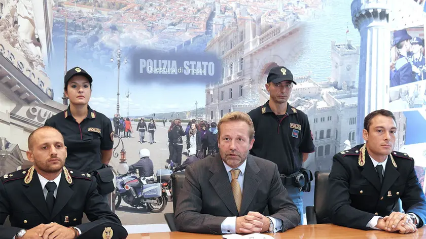 Lasorte Trieste 12/09/15 - Questura, Conferenza Stampa Rapine, Soldatich