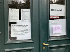 A Trieste il centro civico chiuso per coronavirus (Silvano)