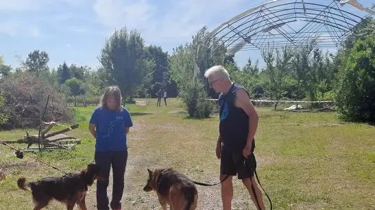 Il sopralluogo negli spazi dell’Aipark di Mariano
