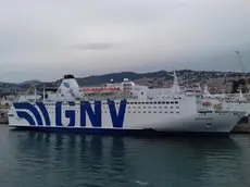 La nave Gnv Allegra