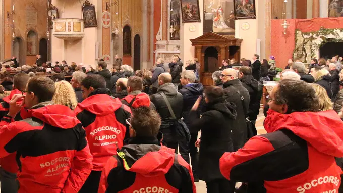 Lasorte Trieste 22/12/18 - Chiesa di Montuzza, Funerali triestini morti sul Lussari