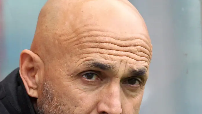 17/01/2016 Roma, stadio Olimpico, campionato di calcio serie A 2015-16, Roma-Hellas Verona, nella foto Luciano Spalletti