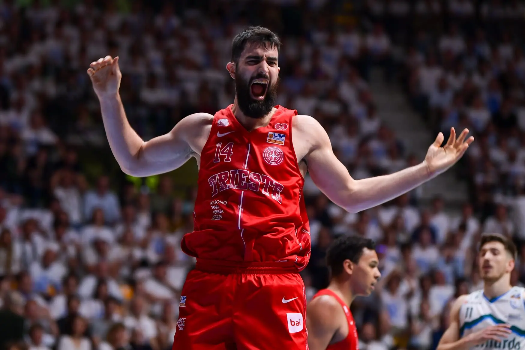 La Pallacanestro Trieste trionfa in gara1 (Foto Grassi/Lasorte)