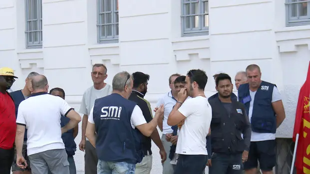 Bonaventura Monfalcone-01.08.2019 Sciopero SMI-Fincantieri-Monfalcone-foto di Katia Bonaventura