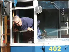 Il tram di Opicina in una foto d’archivio