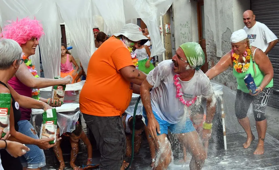 Foto BRUNI 11.08.2018 Muggia: la carneval Run