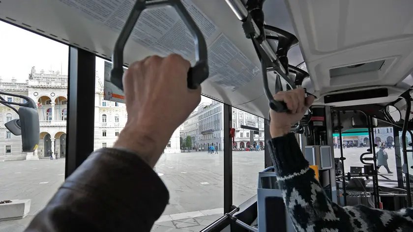 L'interno di un bus