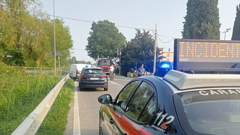I soccorsi sul luogo dell'incidente