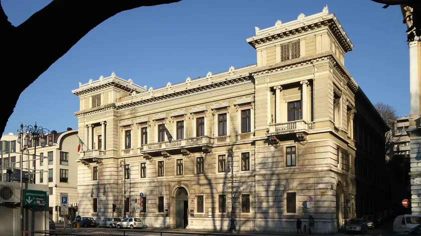 Palazzo Economo, sede della Soprintendenza in piazza della Libertà