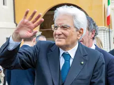 Passerini Serravalle celebrazione del 25 aprile con il Capo Dello Stato Sergio Mattarella tra la gente