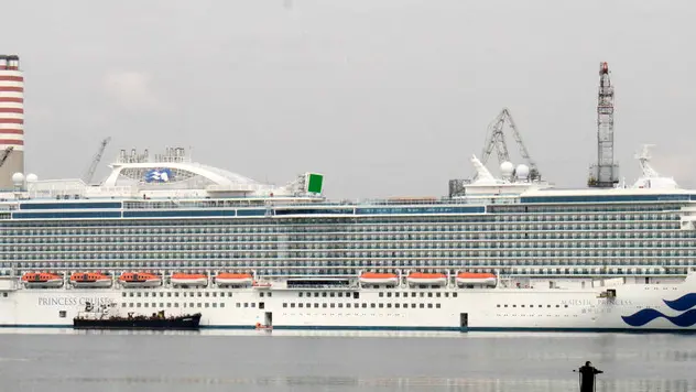 Bonaventura Monfalcone-21.03.2017 Princess Cruise Majestic-Fincantieri-Monfalcone-foto di Katia Bonaventura