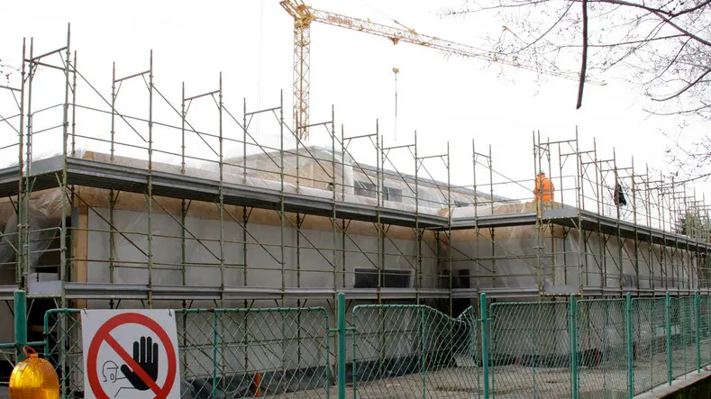 Bonaventura Monfalcone-16.02.2016 Lavori in corso-Scuola Via dei campi-Ronchi dei Legionari-foto di Katia Bonaventura