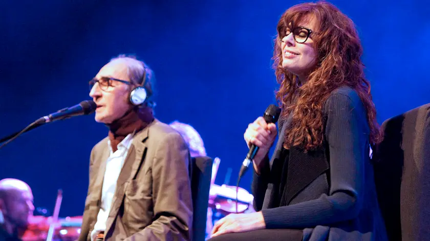 Battiato e Alice in concerto al Rossetti (foto Massimo Silvano)
