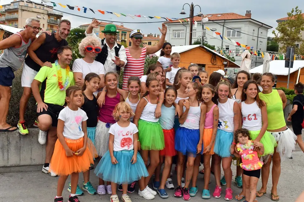 Foto BRUNI 11.08.2018 Muggia: la carneval Run