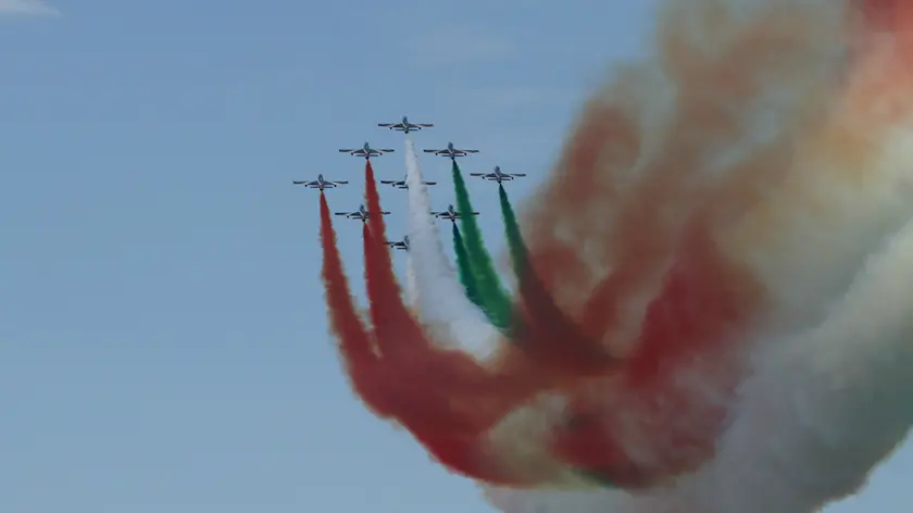 Lasorte Trieste 01/06/14 - Giro d'Italia, Frecce Tricolori