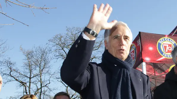 Lasorte Trieste 14/02/20 - Aurisina, Pista di Plastica, Sci Club 70, Visita del Presidente del CONI Giovanni Malagò