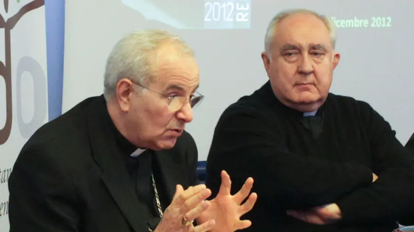 Lasorte Trieste 17/12/12 - Curia, Presentazione Report Caritas, Crepaldi, Pasetti